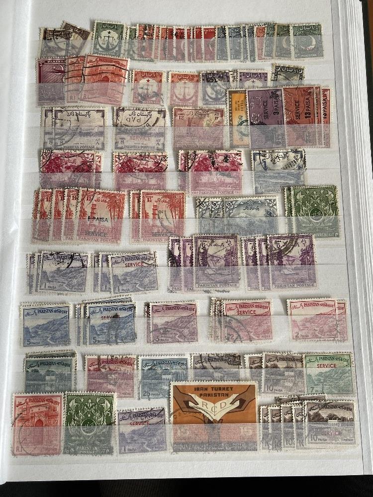 Collection of Six Stamp albums including Great Bri