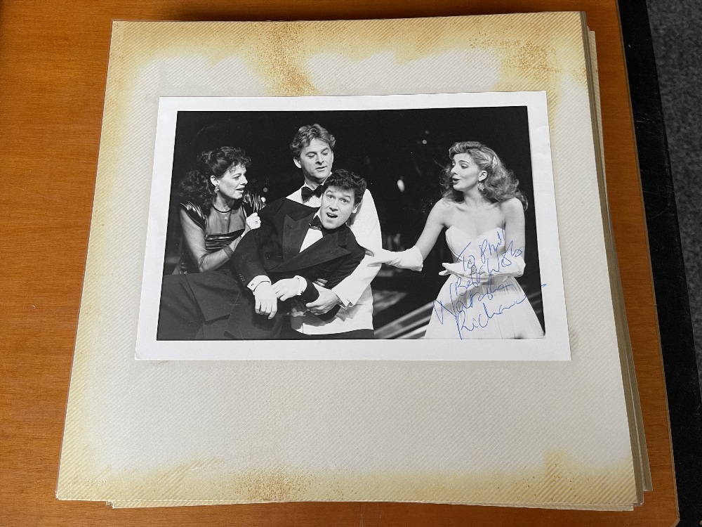 An Album Full of Black and White Autographed Photo - Image 8 of 121