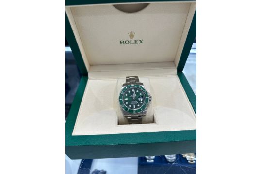 Rolex Submariner “Hulk” 40mm complete with box and - Image 3 of 9