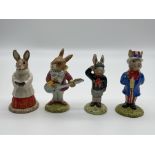 Four Royal Doulton Bunnykins to include Choir Sing