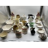 Assortment of Porcelain and Ceramic items to inclu