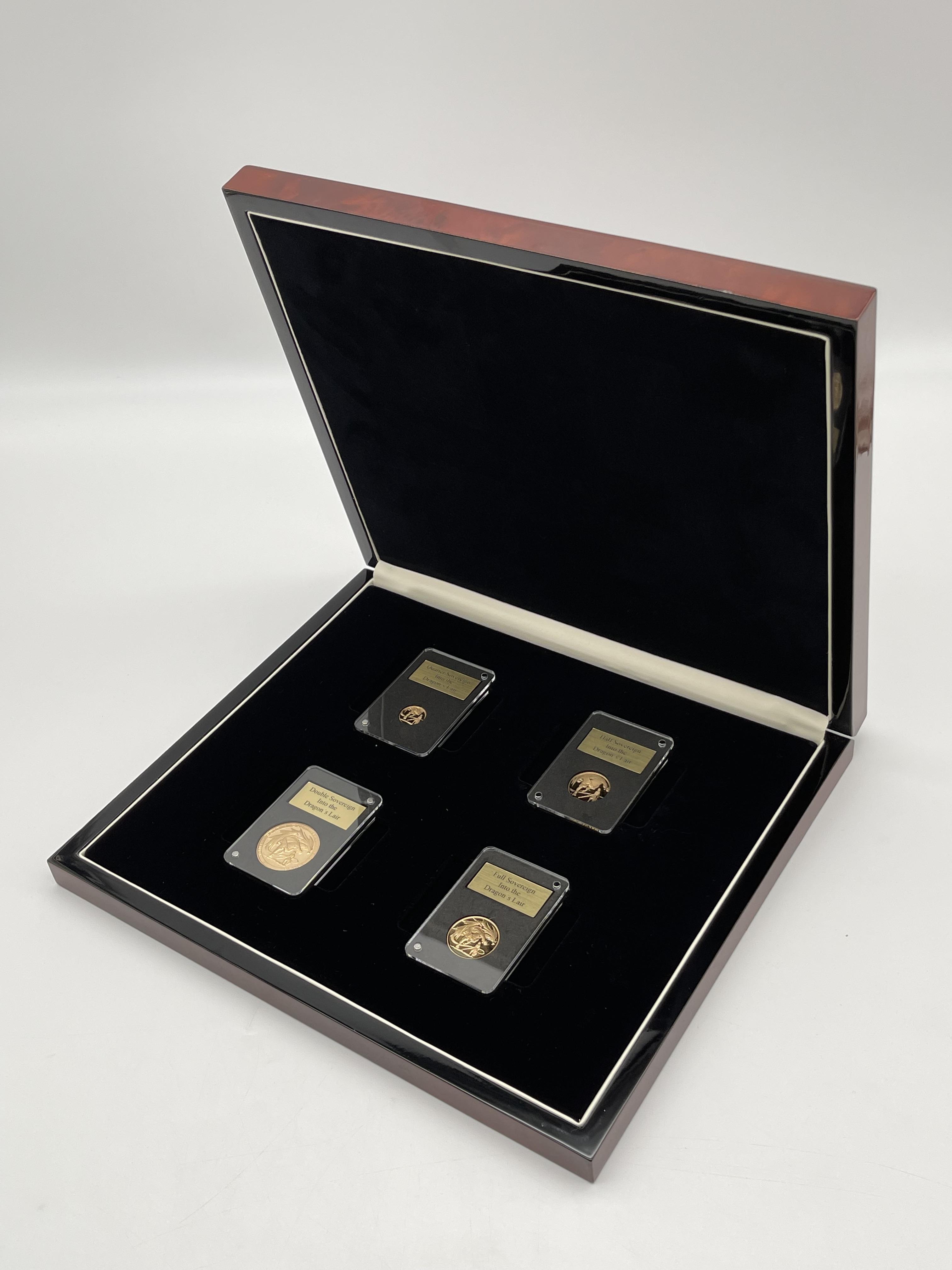 Boxed Four Coin Sovereign 2019 Set - Into Dragon's - Image 14 of 14