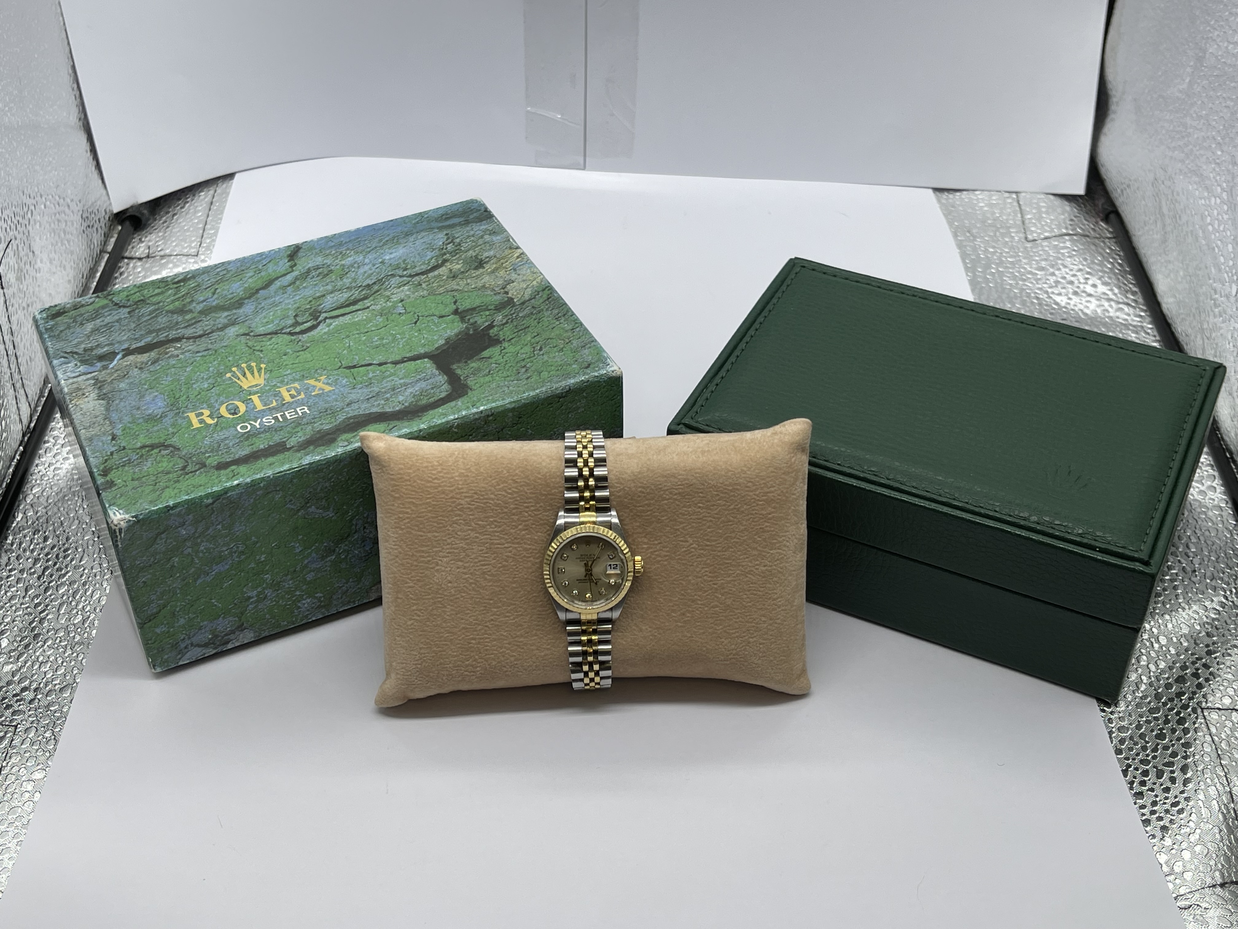 Boxed Rolex Datejust Oyster Perpetual Bi-Colour La - Image 12 of 12