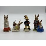 Four Royal Doulton Bunnykins to include Choir Sing