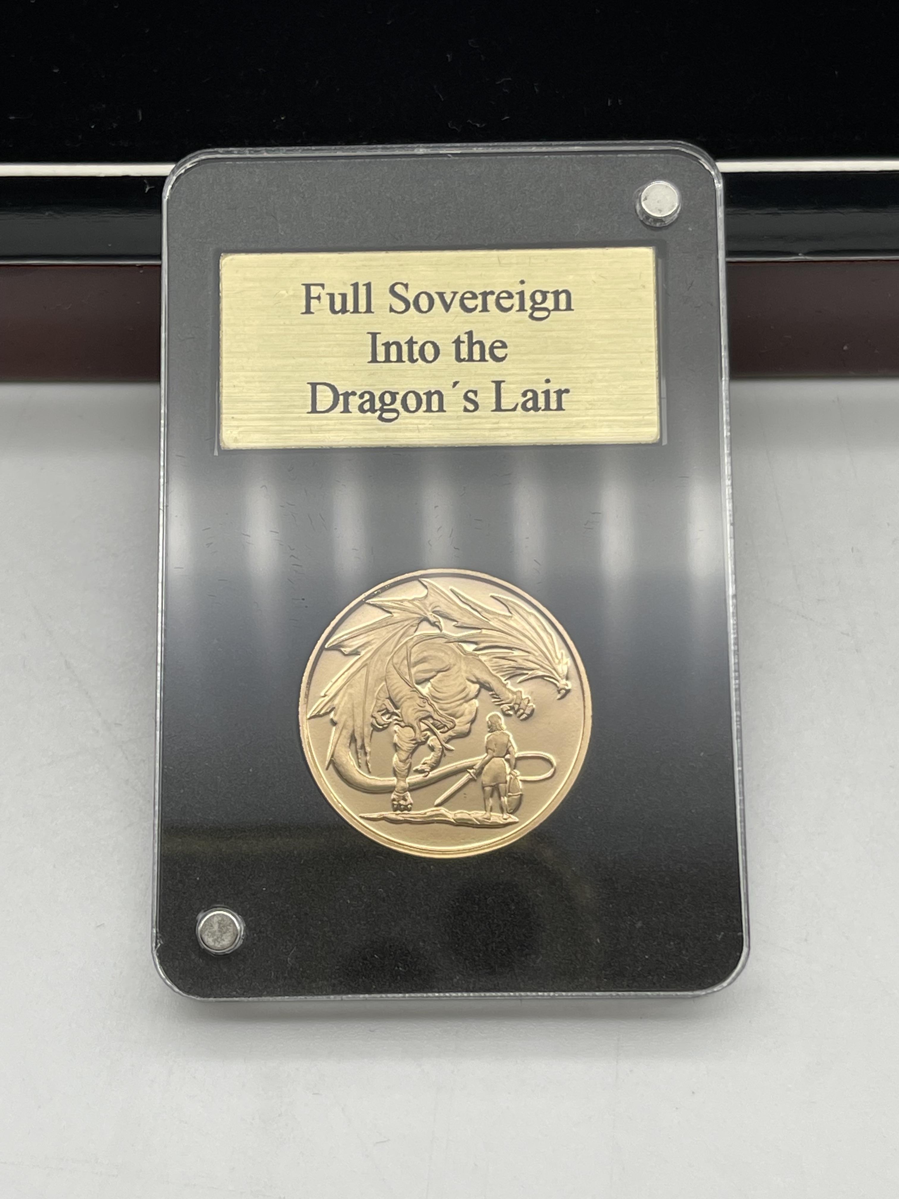Boxed Four Coin Sovereign 2019 Set - Into Dragon's - Image 7 of 14