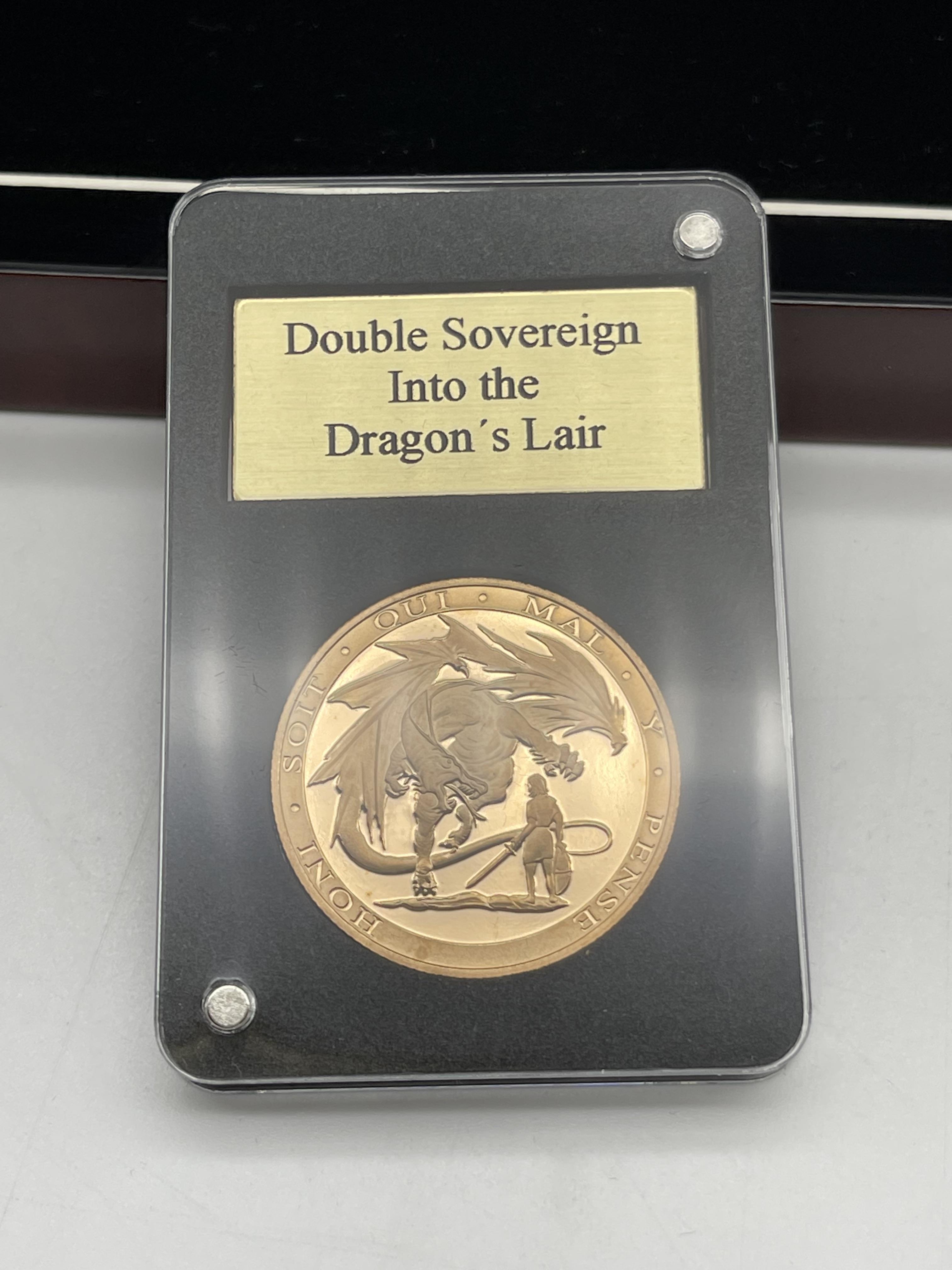 Boxed Four Coin Sovereign 2019 Set - Into Dragon's - Image 5 of 14