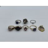 Collection of Rings to include 9ct Yellow Gold Dia