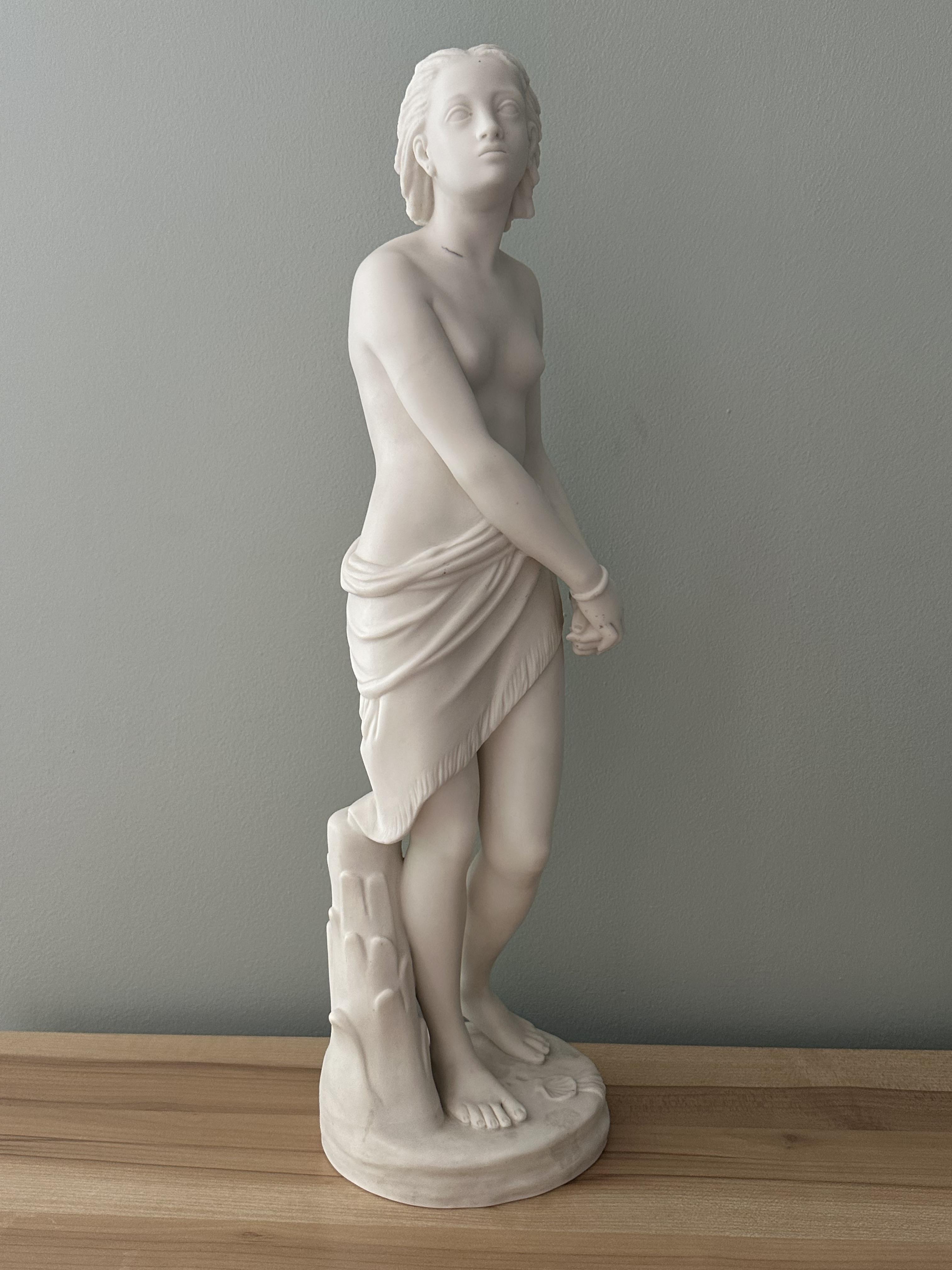 Parian Ware Minton Sculpture by John Bell. One ha - Image 9 of 16
