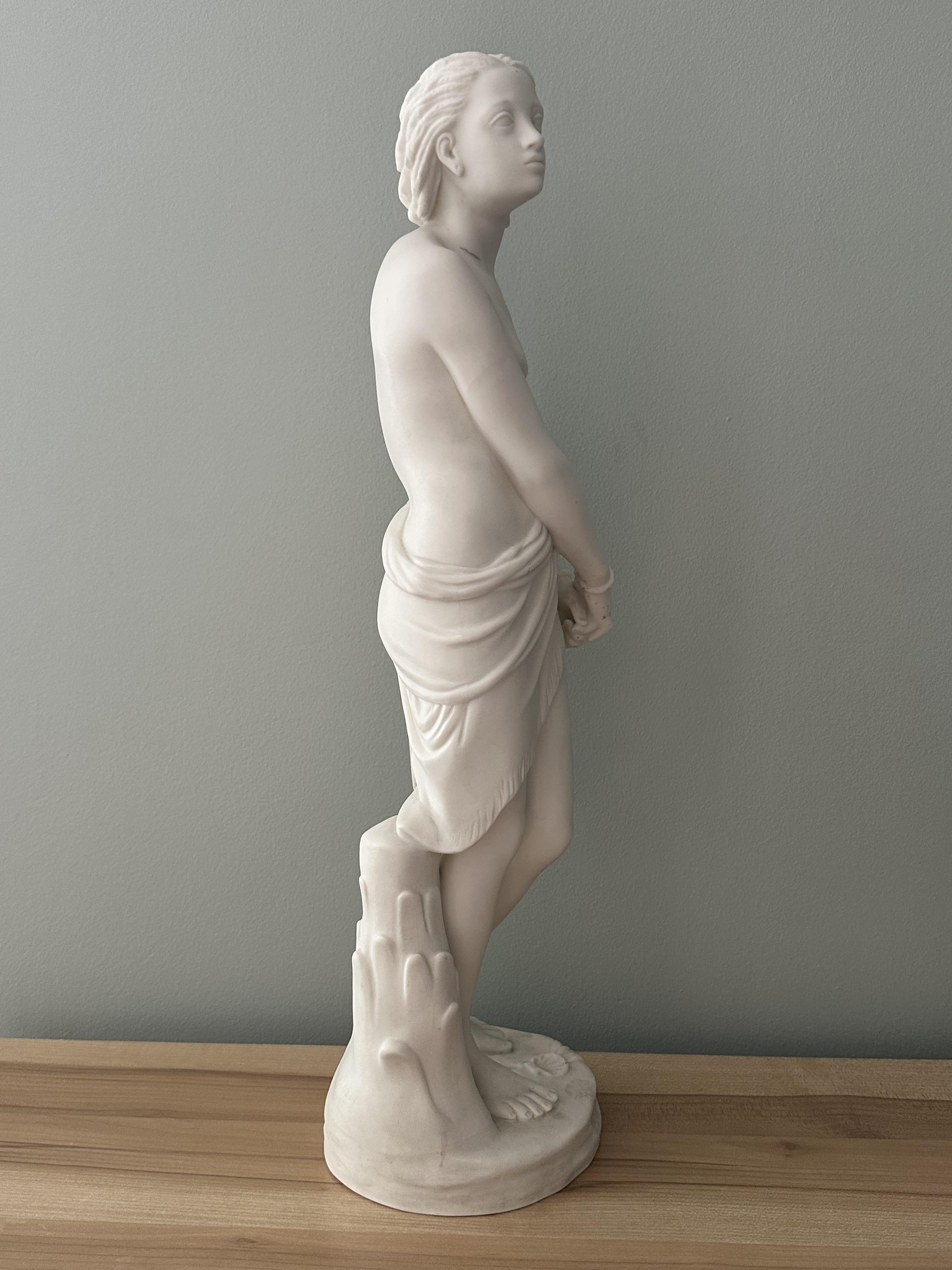 Parian Ware Minton Sculpture by John Bell. One ha - Image 8 of 16