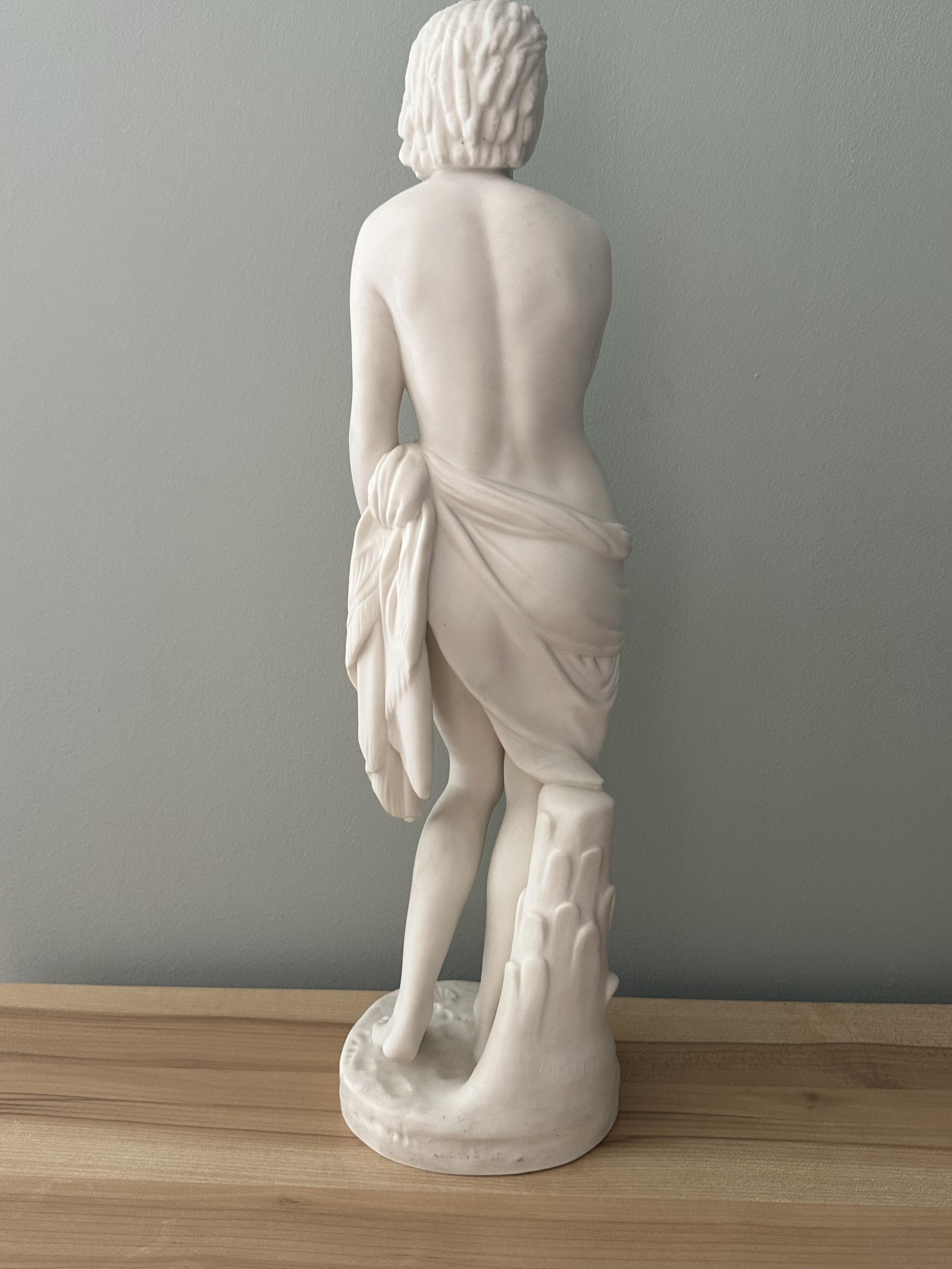 Parian Ware Minton Sculpture by John Bell. One ha - Image 6 of 16