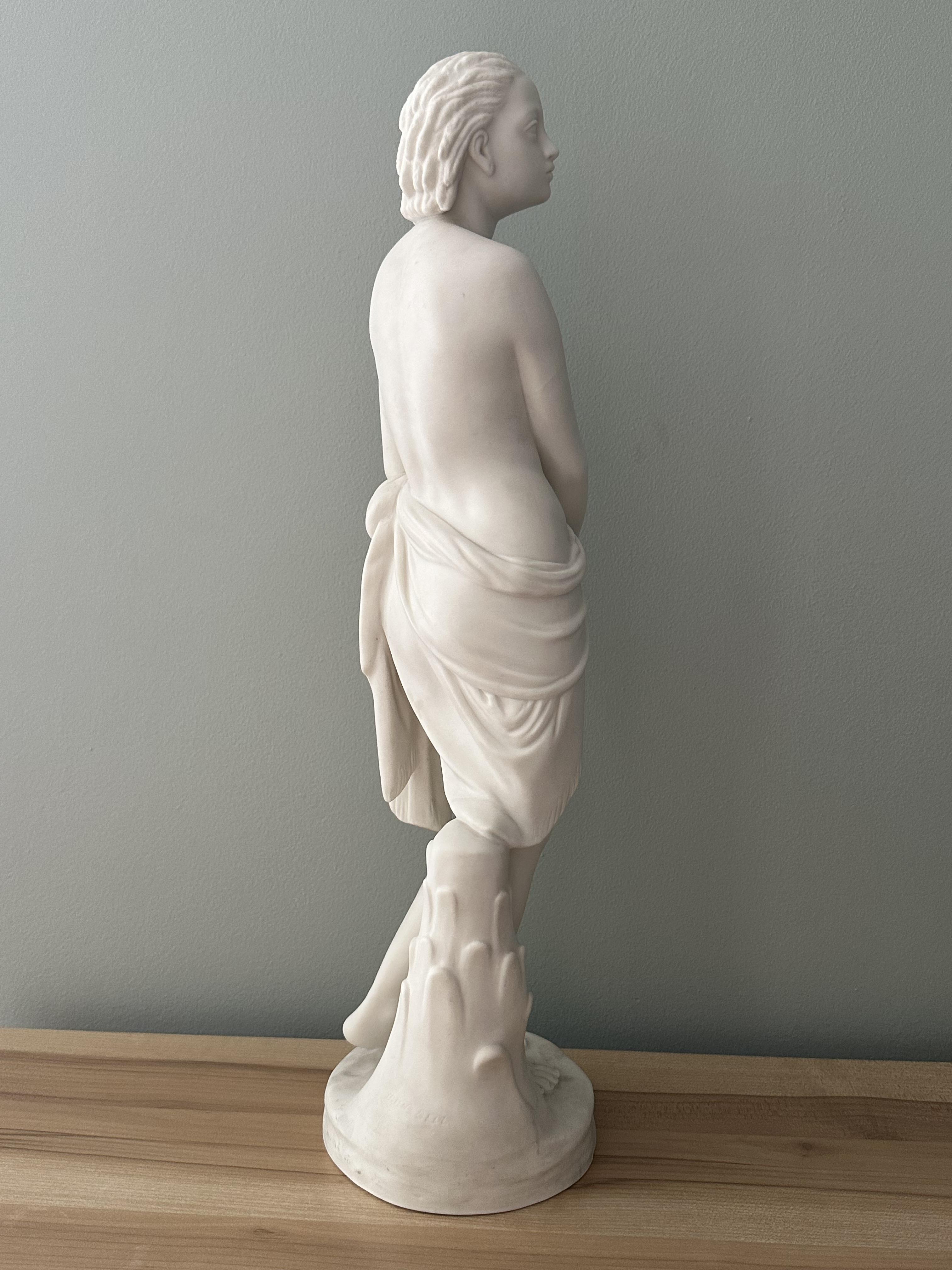 Parian Ware Minton Sculpture by John Bell. One ha - Image 7 of 16