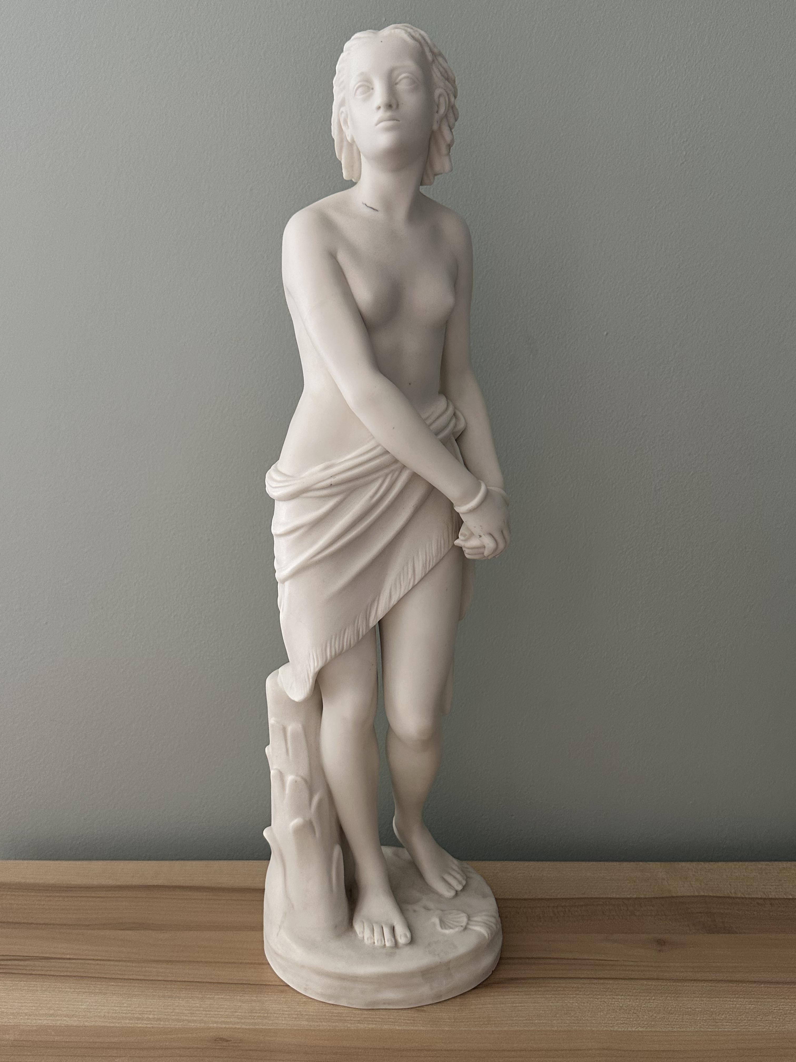 Parian Ware Minton Sculpture by John Bell. One ha - Image 10 of 16