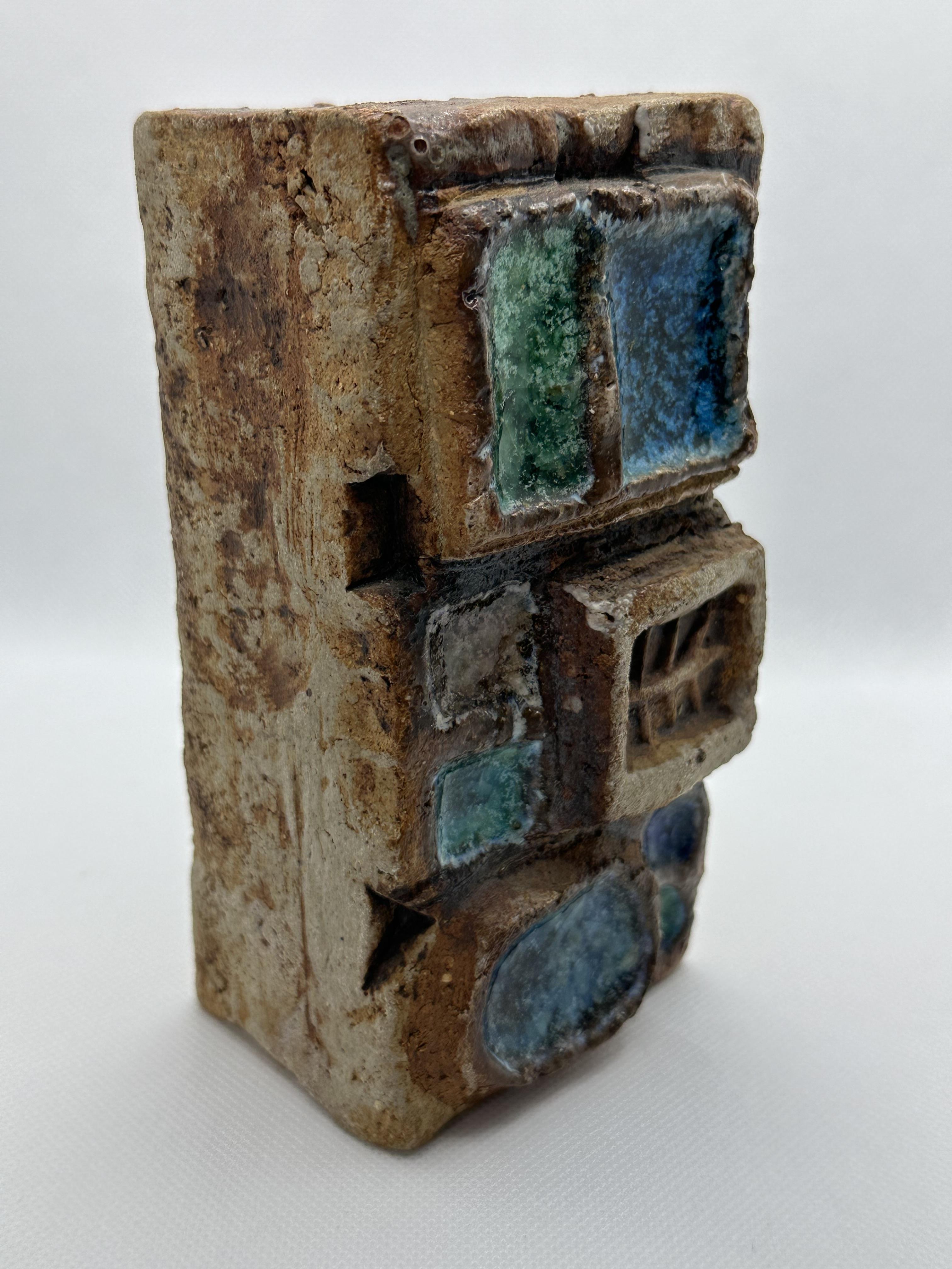 Wood Fired Ceramic Vase (H14cm) along with Carn Pottery Pe - Image 7 of 22