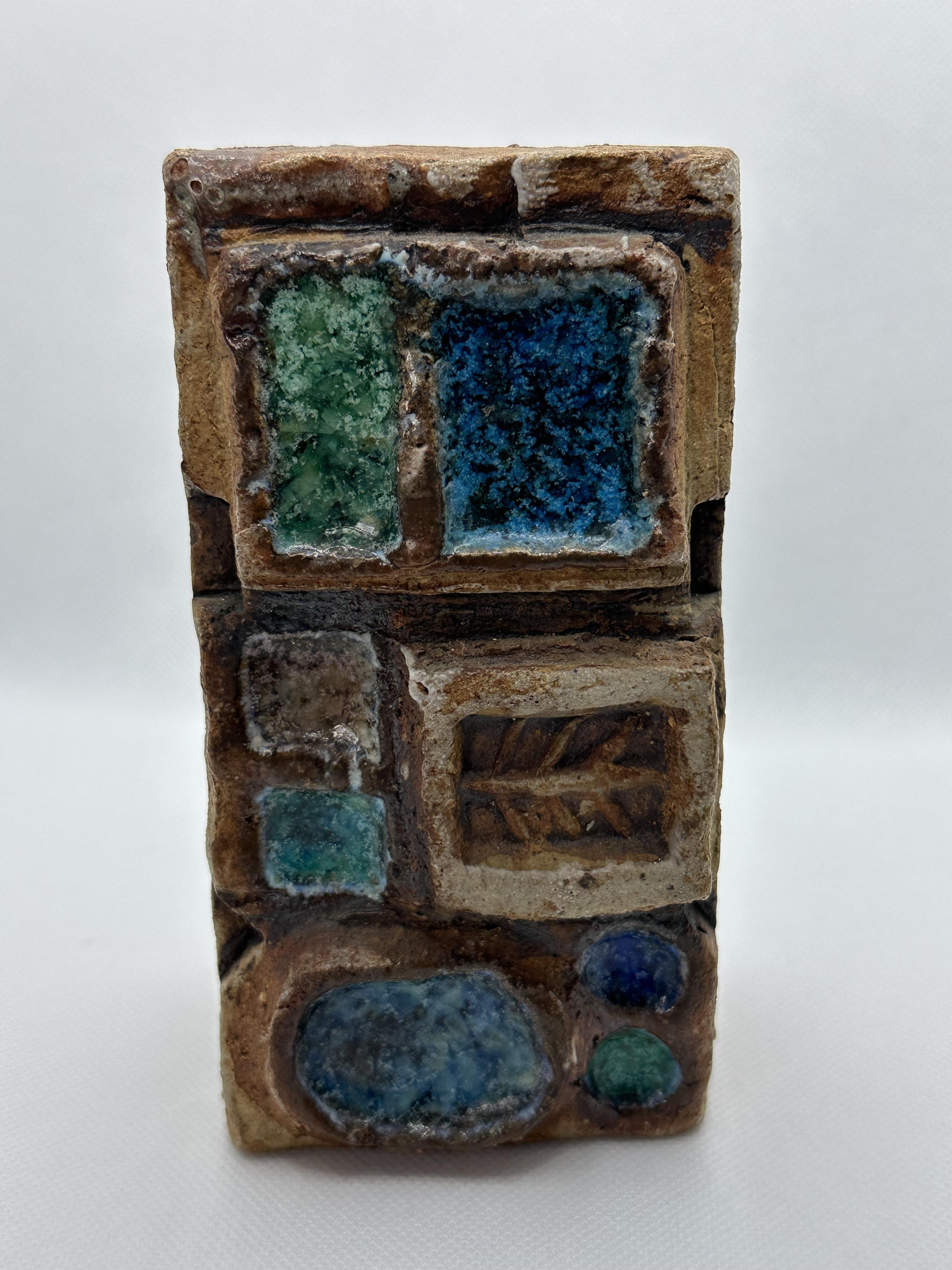 Wood Fired Ceramic Vase (H14cm) along with Carn Pottery Pe - Image 8 of 22