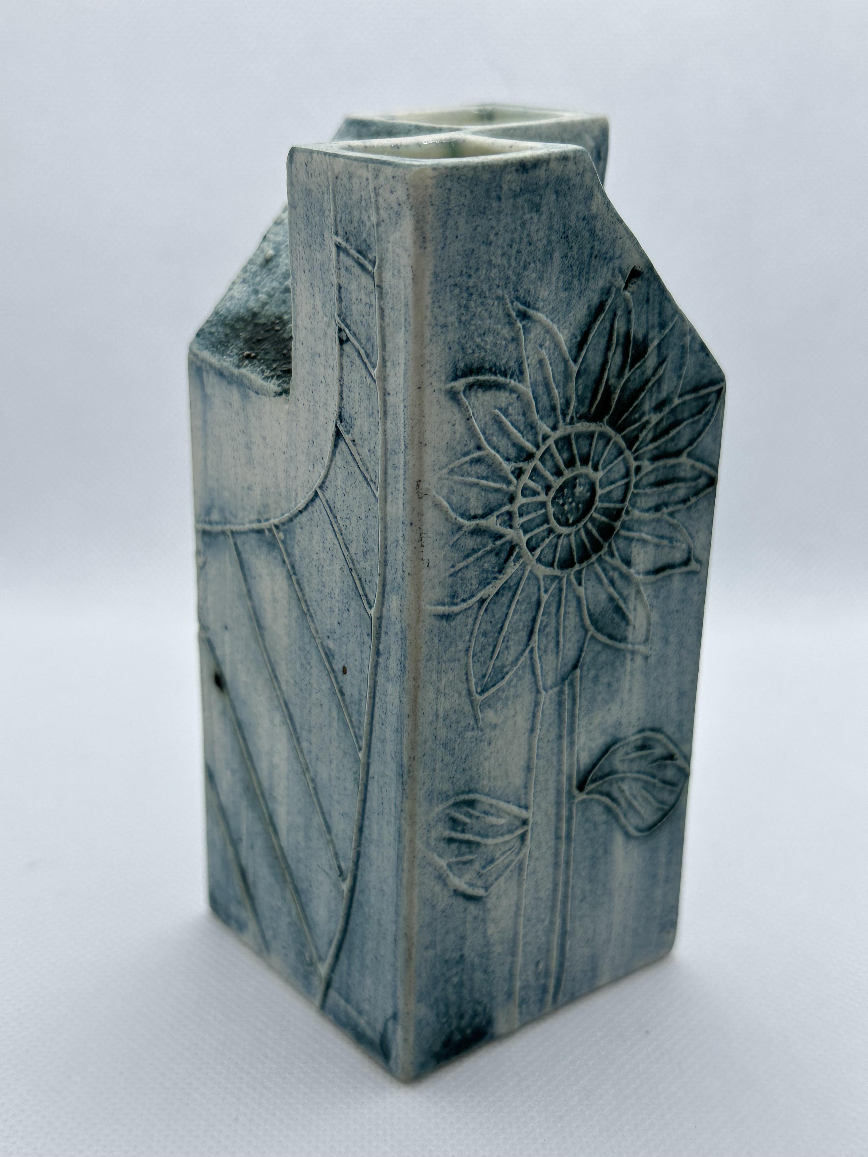Wood Fired Ceramic Vase (H14cm) along with Carn Pottery Pe - Image 14 of 22