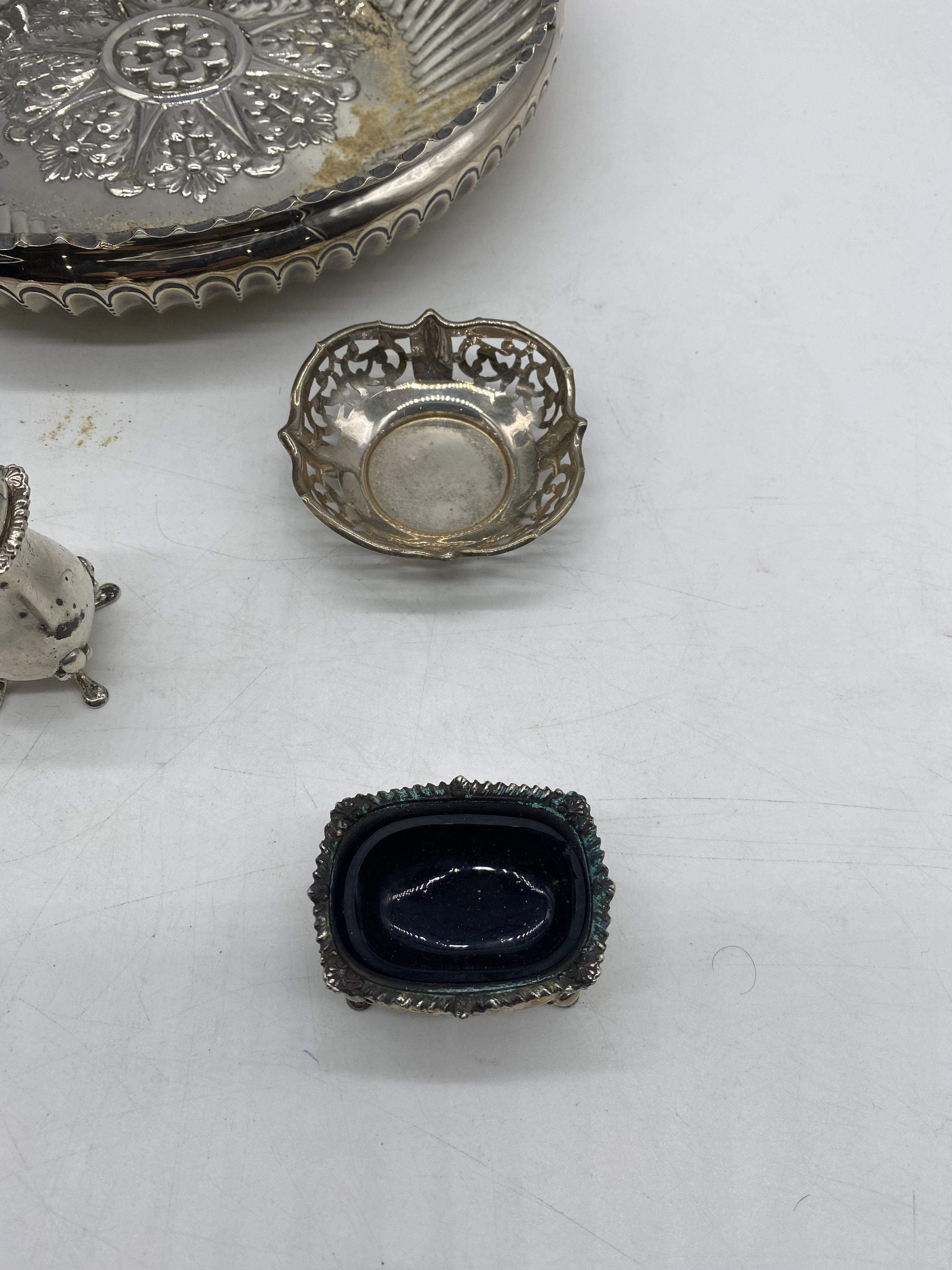 Collection of Hallmarked Silver to include Tray/Di - Image 8 of 11