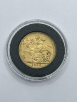 1900 Victoria Old Head Full Sovereign 22ct Gold Co