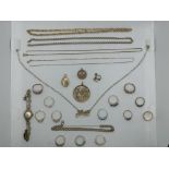 Collection of 9ct Gold Jewellery to include Chains