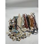 Assorted Dress Jewellery to include Beads, Earring