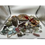 Assorted Dress Jewellery, Trinket Box and others.