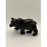 Edward Waites - Bronze Sculpture of a Bear. Signed