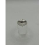 18ct Yellow Gold Platinum 0.5ct Diamond Ring.