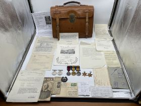 Collection of WW1 and WW2 Medals to include The 19