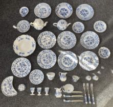 Collection of Meissen Blue and White - Onion Patte