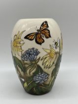 Moorcroft Trial Vase - Moonpenny - designed by Nic