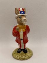 One Off - Royal Doulton - Bunnykins - Uncle Sam Bu