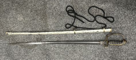 British Sergeant's Officer's Infantry Sword.