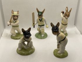 Royal Doulton Cricket Players Bunnykins to include