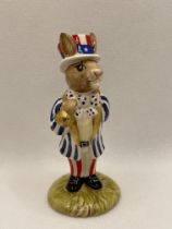 One Off - Royal Doulton - Bunnykins - Uncle Sam Bu