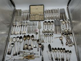 Collection of Hallmarked Silver Cutlery to include