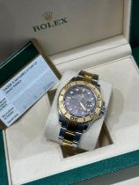 Rolex Yachtmaster 40mm Steel & Yellow Gold with Ra