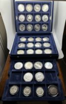 Large Collection (34) of Silver Coins to include O