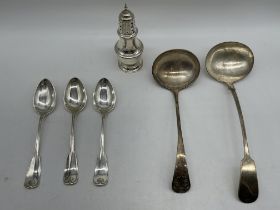 Three Hallmarked Silver Tiffany & Co Spoons, along