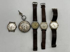 Collection of Watches to include Hoba 15 Jewels Wa