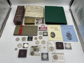 Assorted Lot to include Deed of Covenant, Coins, C