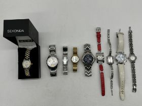 Collection of Watches to include Sekonda, Fossil,