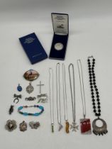 Collection of Hallmarked Sterling Silver Jewellery