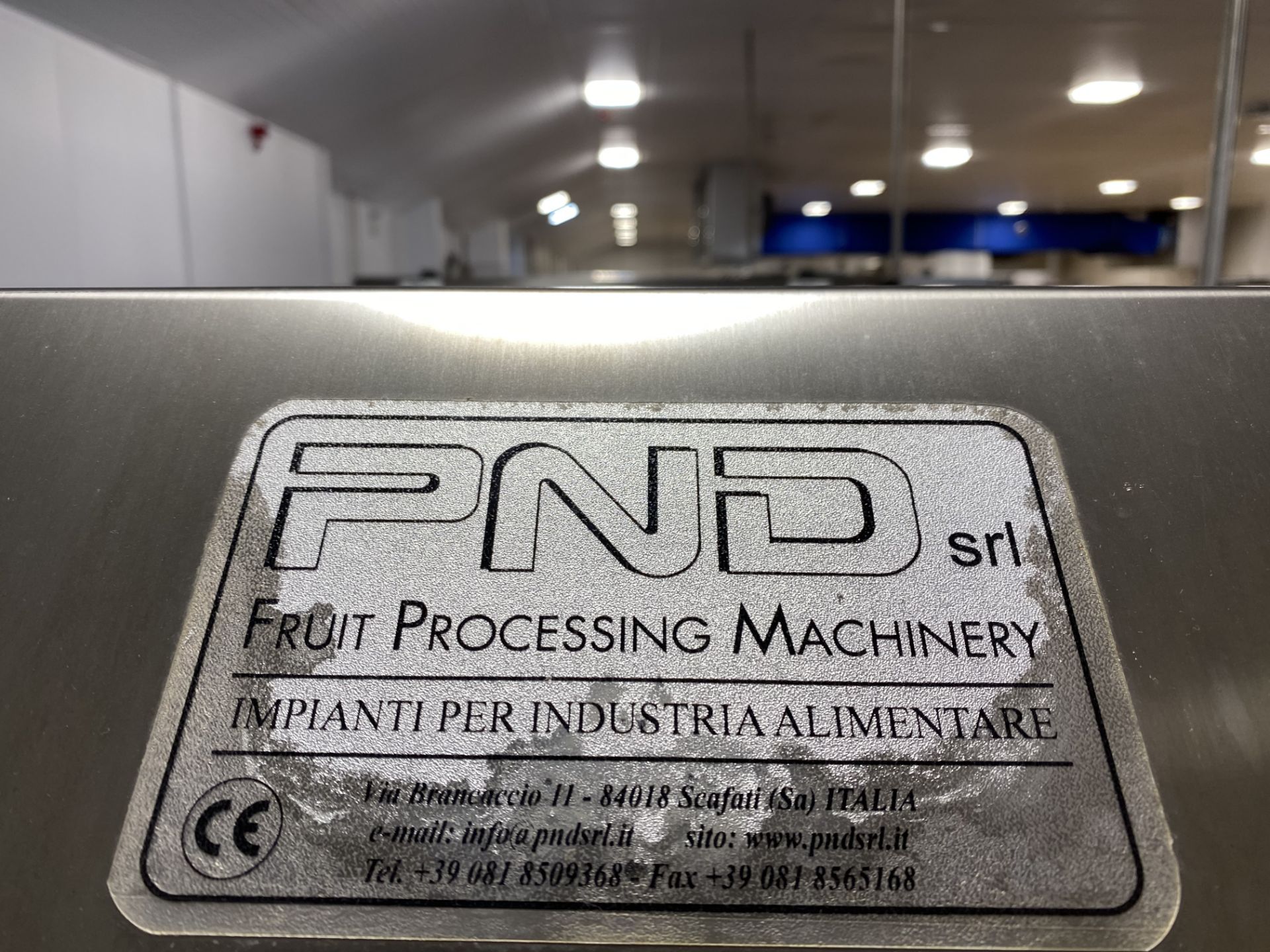 PND Peeling machine for mango , SN PL6M 050 GB, Pat - Image 5 of 7
