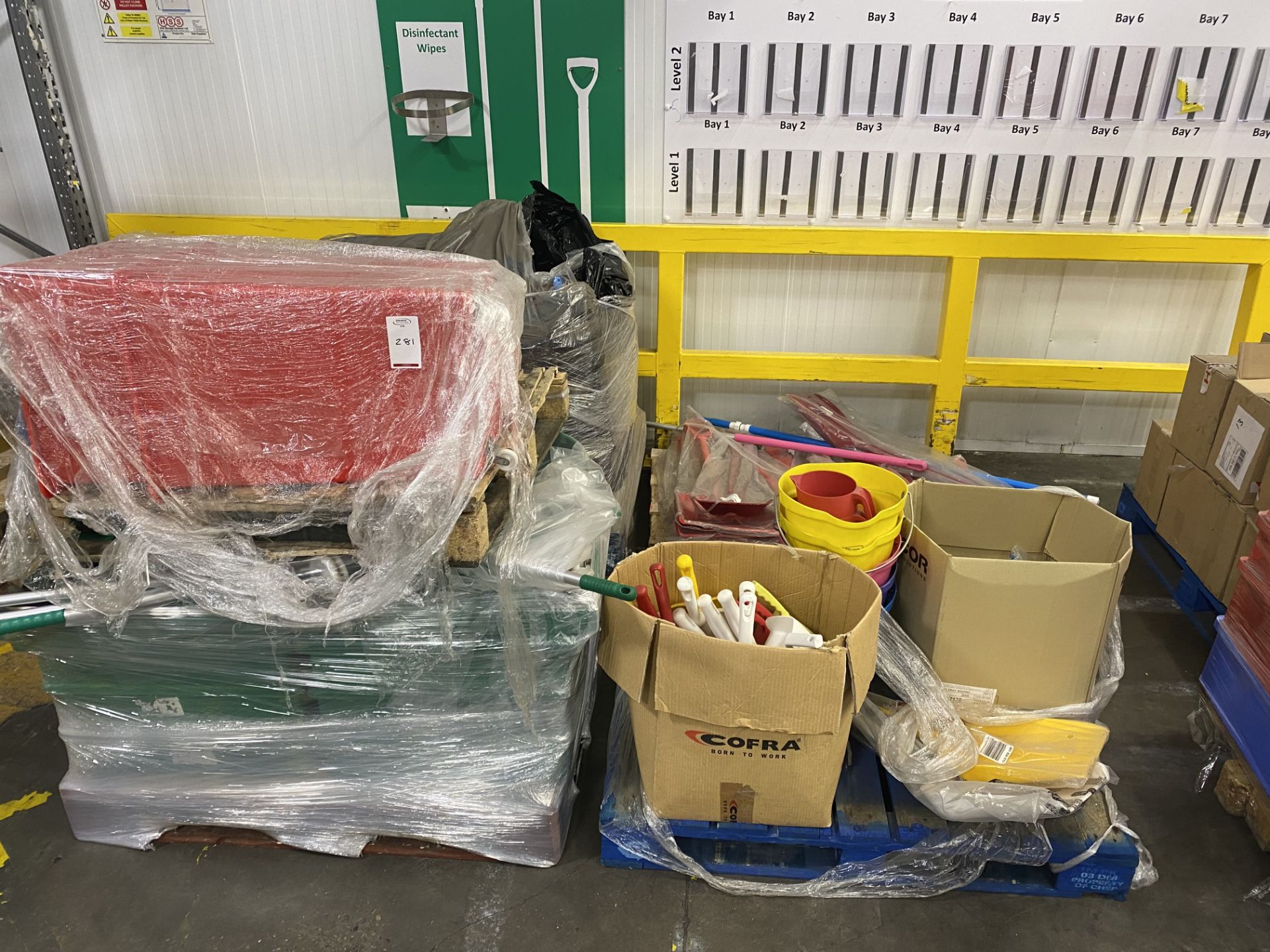 Contents of 4 pallets to include large quantity of