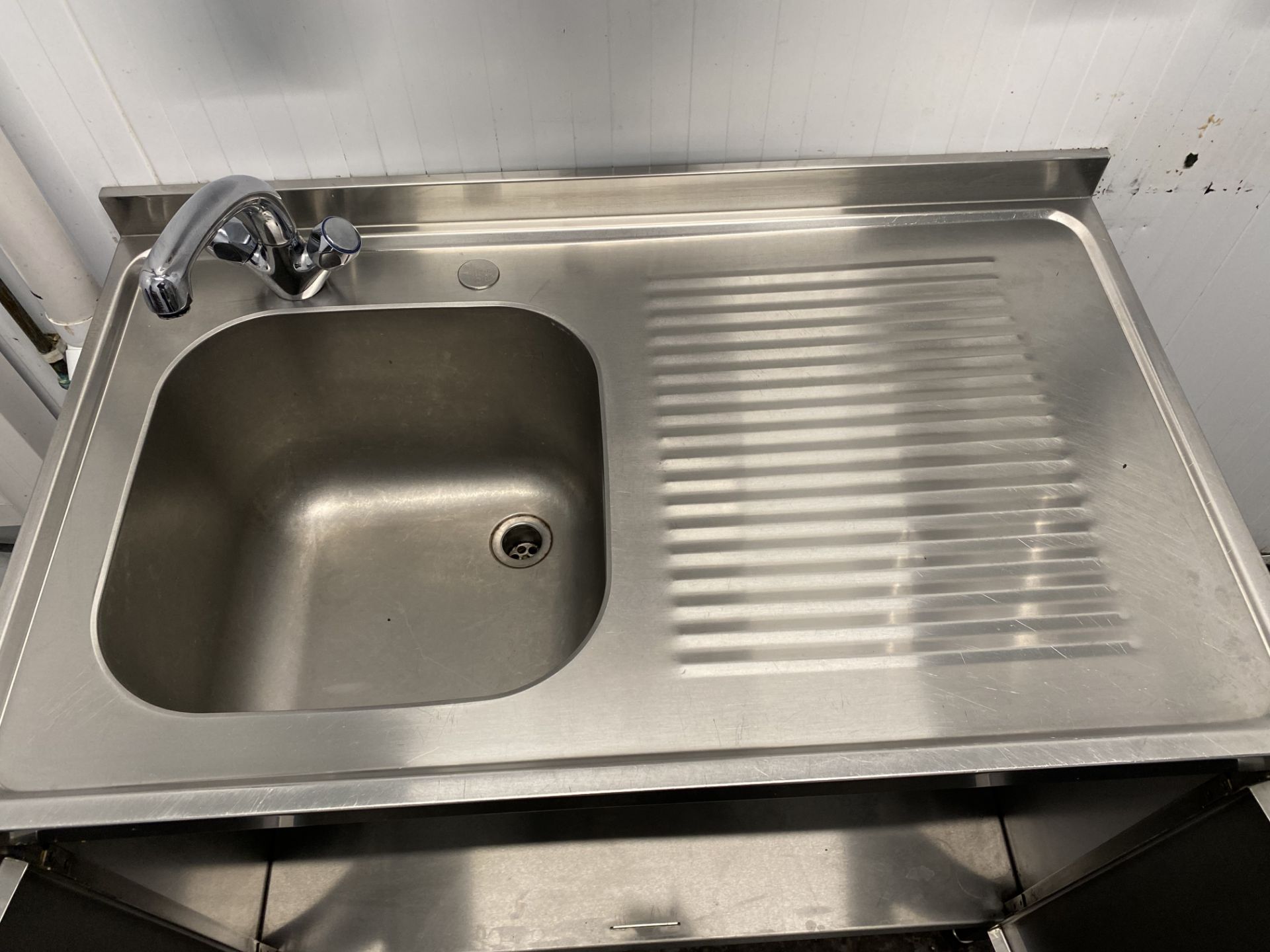 2 Door stainless steel sink unit - Image 4 of 4
