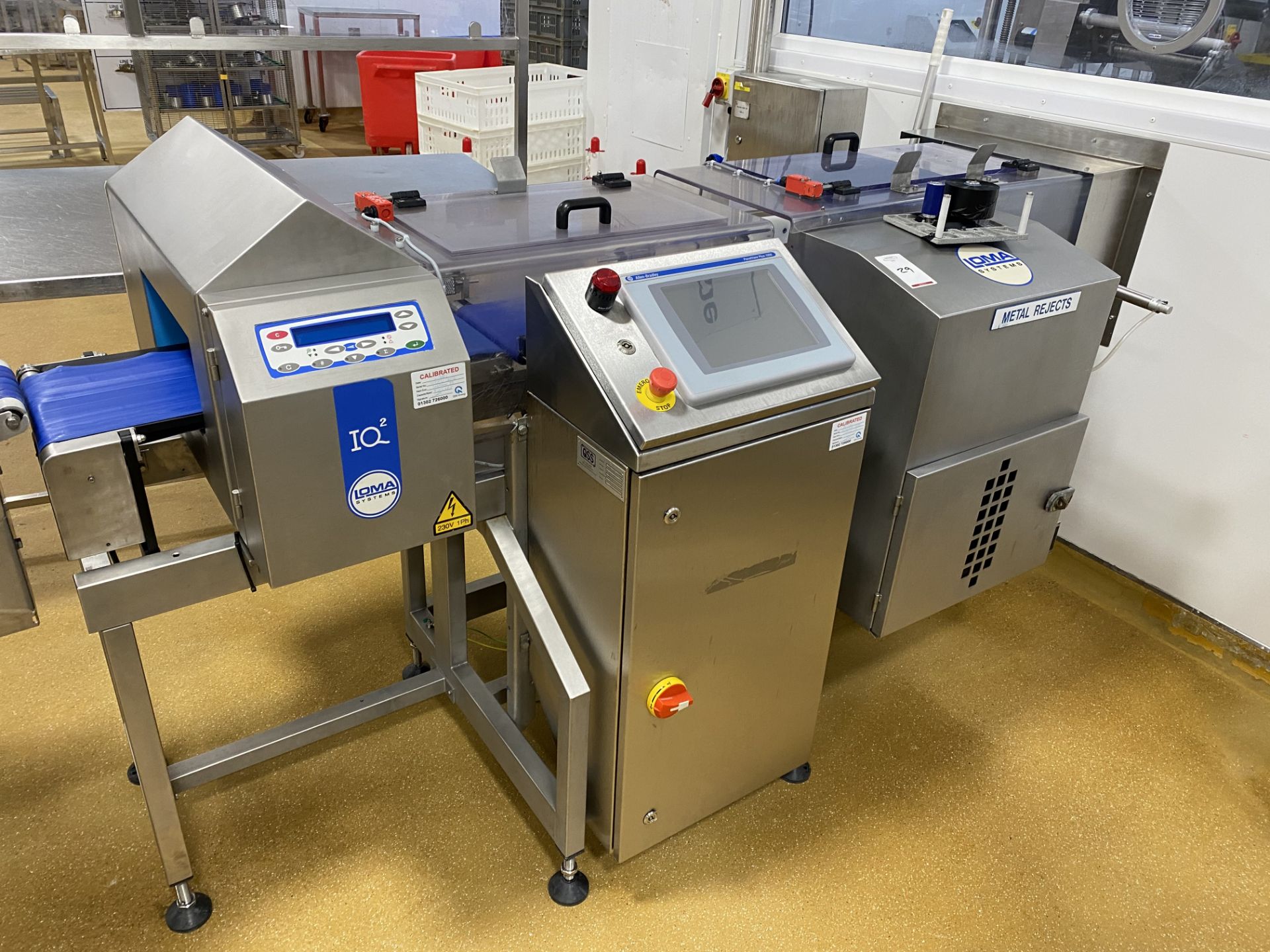 Loma IQ2 metal detector and checkweigher combi uni - Image 3 of 6