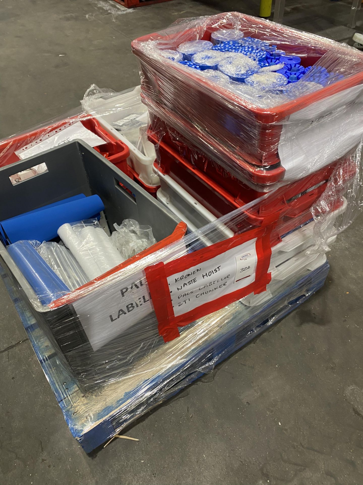 Contents of pallet to include various UV machine,