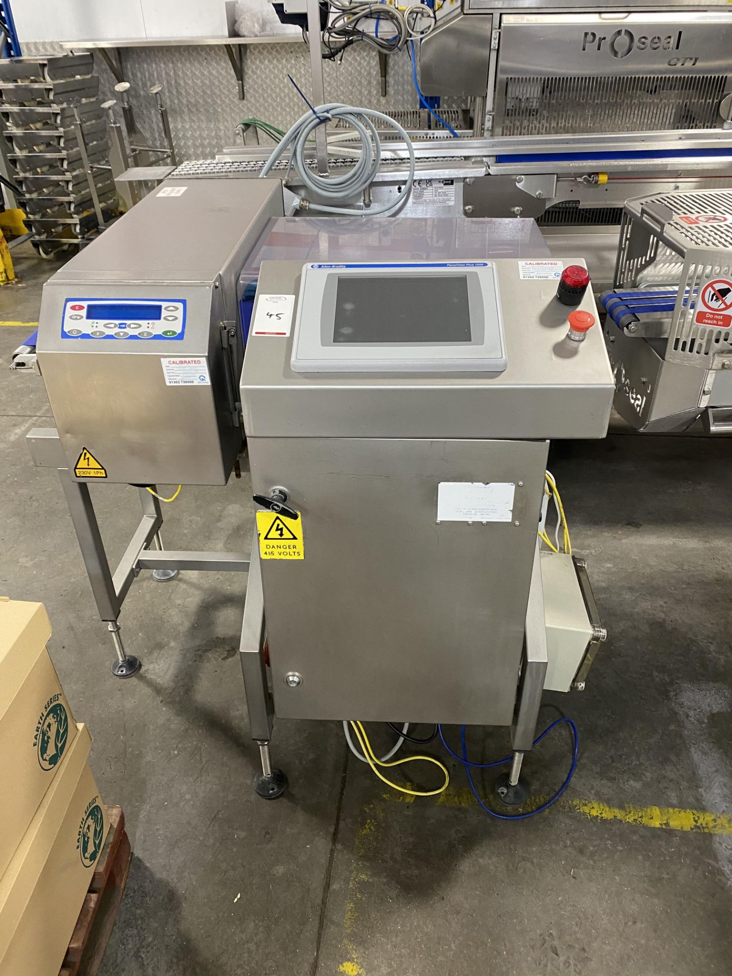 QSS Metal detecor and checkweigher combi unit, DOM