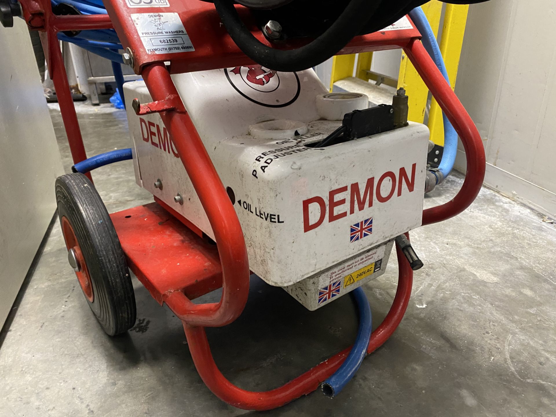 Demon mobile pressure washer, SN 682539