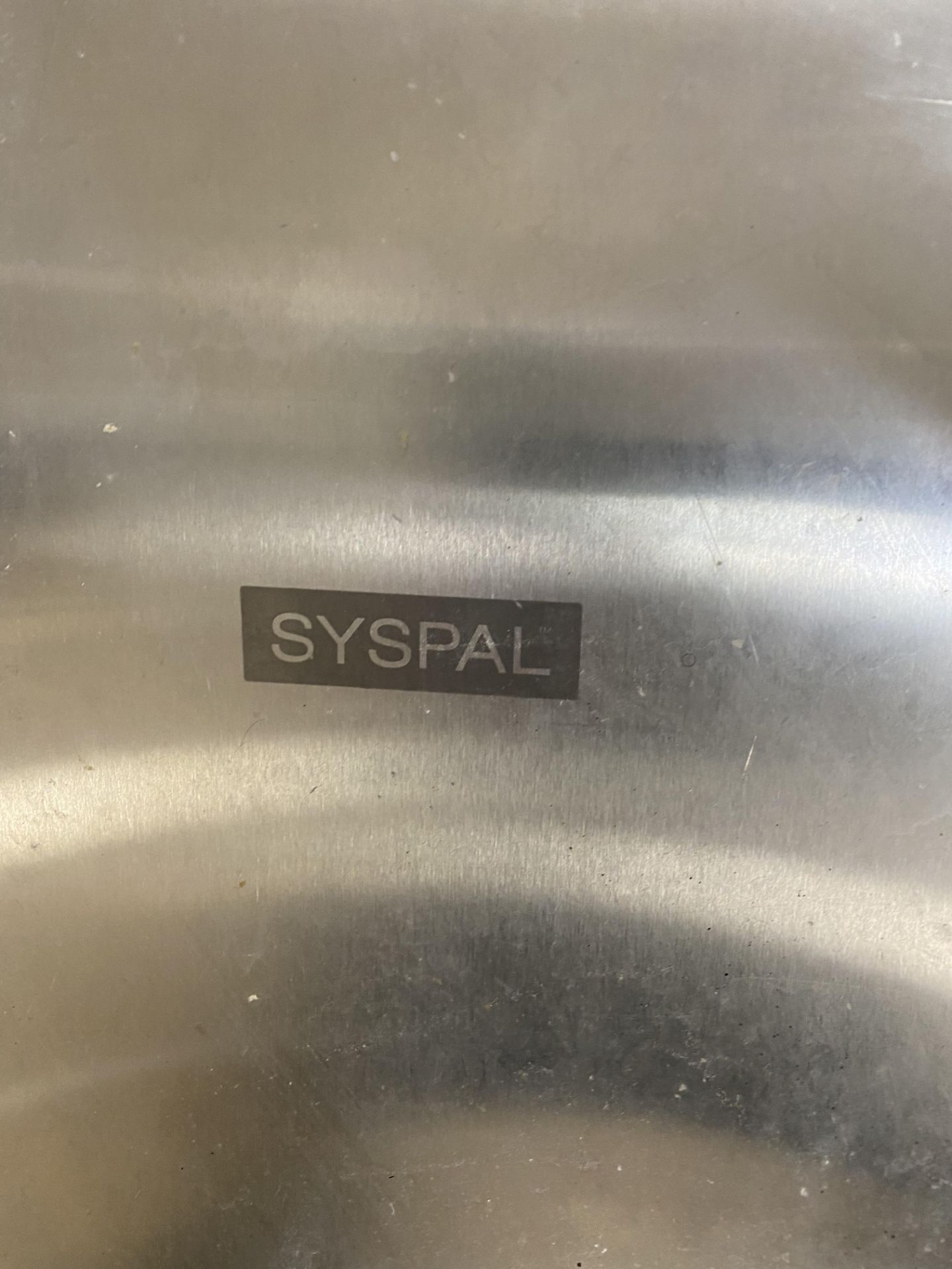 3 Syspal stainless steel waste bins - Image 2 of 2