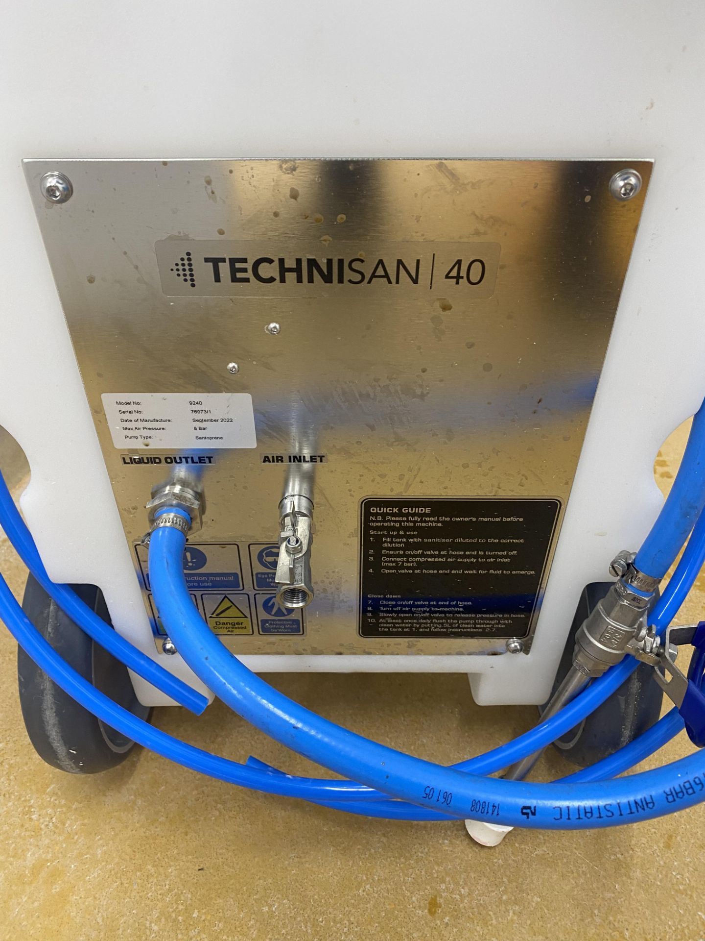 Techsan 40 , model 9240 , sn 76973/1 , DOM 2022 (located in Factory 5) - Image 3 of 3